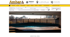 Desktop Screenshot of ambarimoveis.com.br